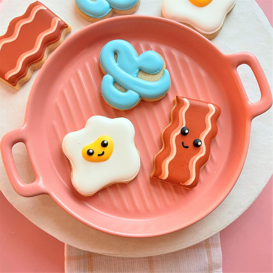 Mini Bacon and Mini Egg Cookie Cutter BUNDLE