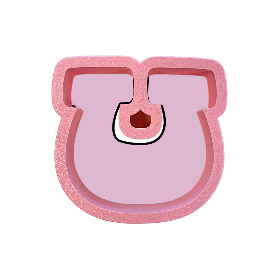 Marshmallow Horseshoe Cookie Cutter