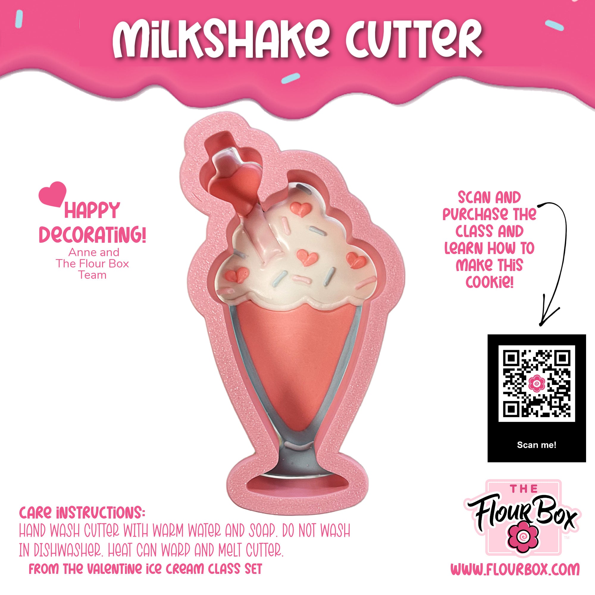 Milkshake Cookie Cutter