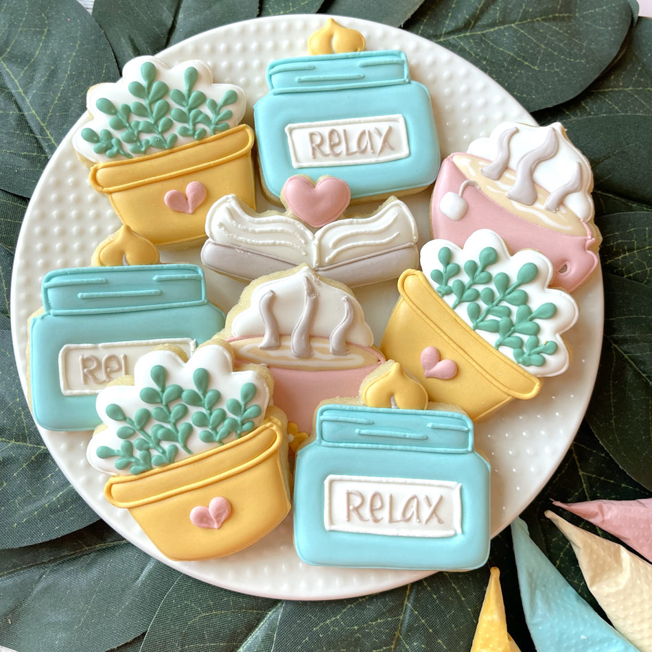 Mini Cozy Open Book Cookie Cutter
