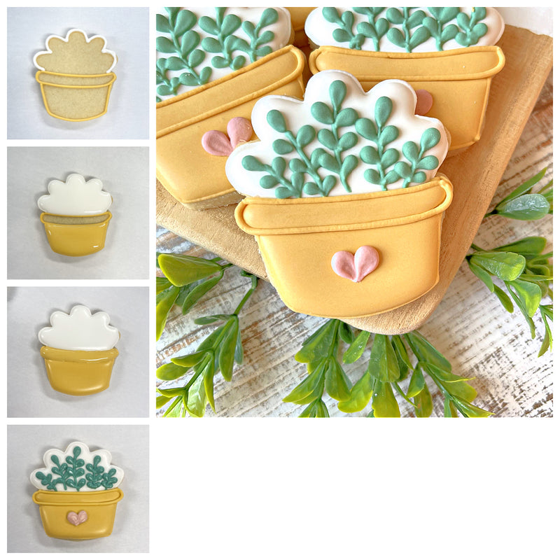 Mini Cozy House Plant Cookie Cutter