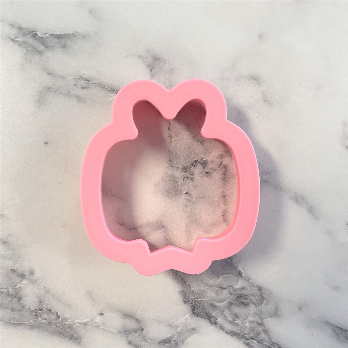 Pink silicone bunny-shaped bath bomb mold for mini diploma flour box club cookie cutter set
