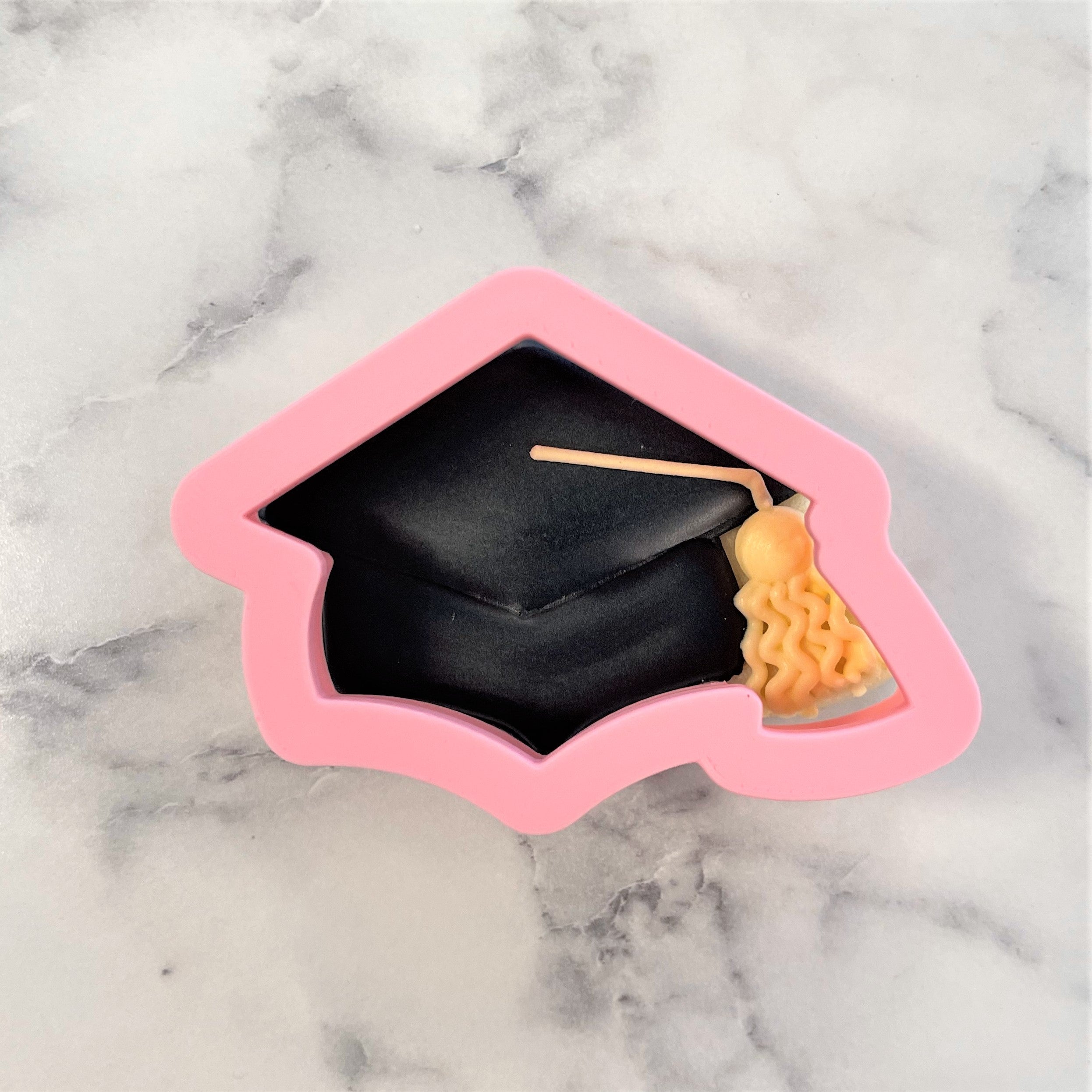 Mini Grad Cap Flour Box Club Cookie Cutter