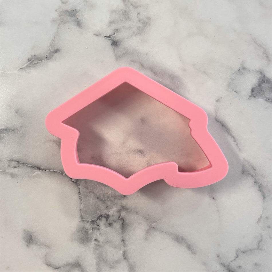 Mini Grad Cap Flour Box Club Cookie Cutter