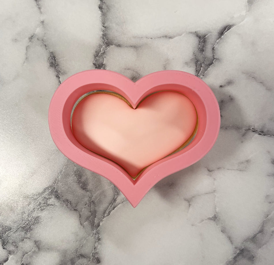 MINI Heart Wide Cookie Cutter