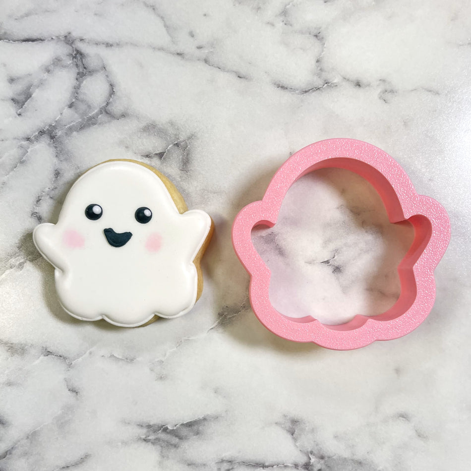 Mini Cute Chubby Ghost Cookie Cutter