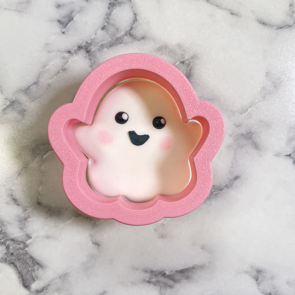 Mini Cute Chubby Ghost Cookie Cutter