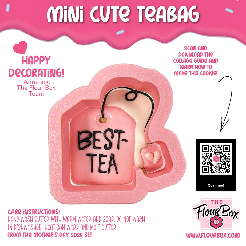 Mini Teabag Cookie Cutter