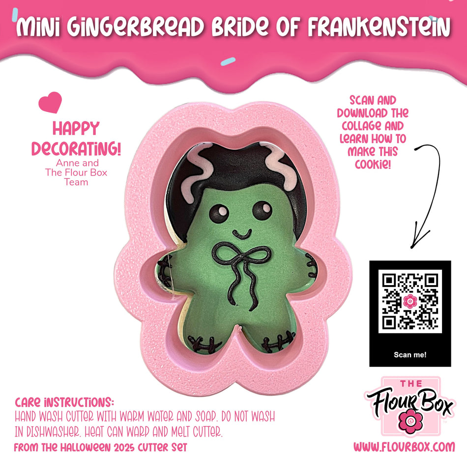 Mini Gingerbread Bride of Frank Cookie Cutter