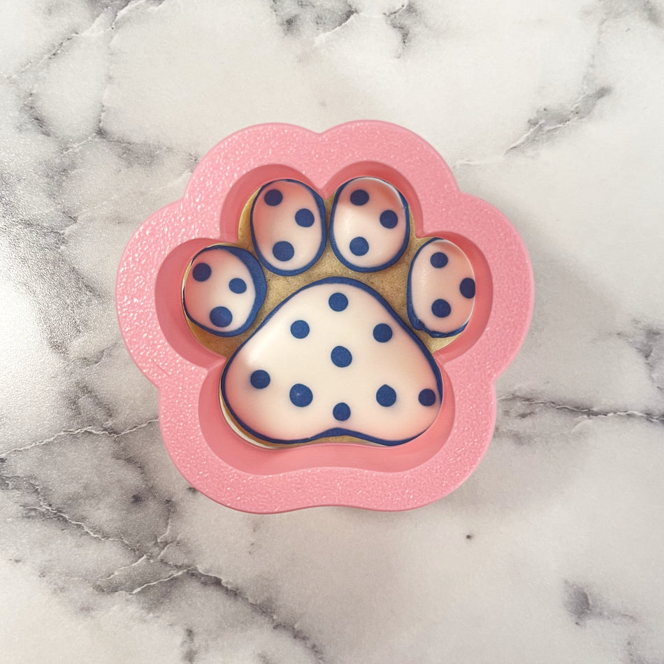 Mini Pawprint Cookie Cutter