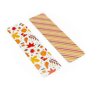 Warm Fall Cookie BAG Backer Card - 2.625