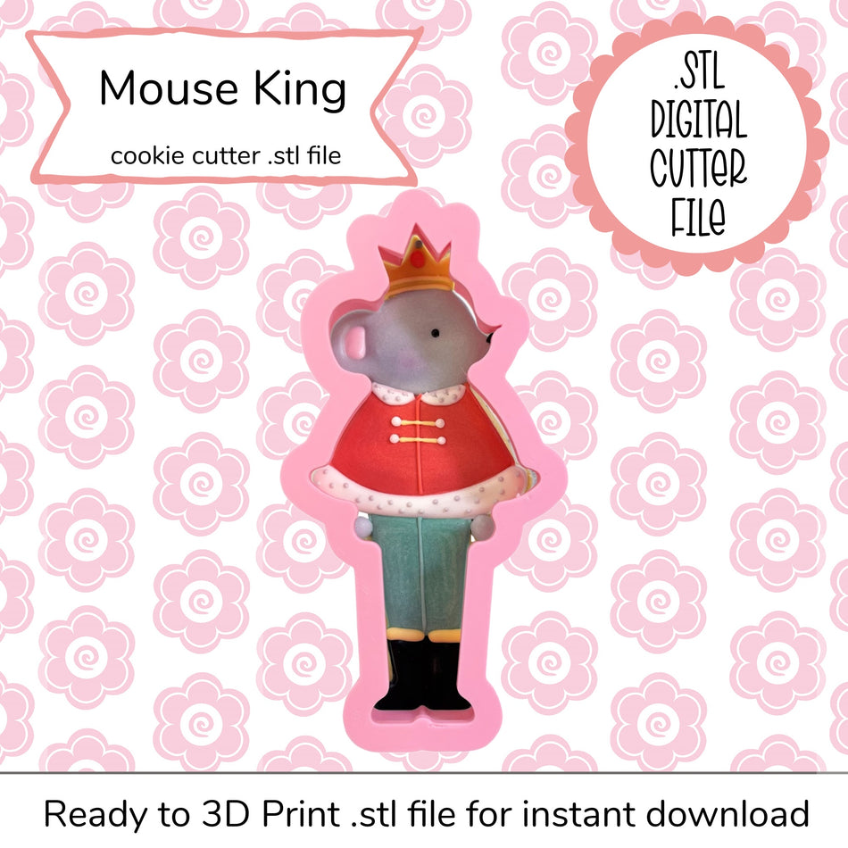Mouse King Cutter STL File (digital file)