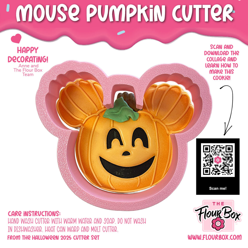 Mouse Pumpkin Cookie Cutter