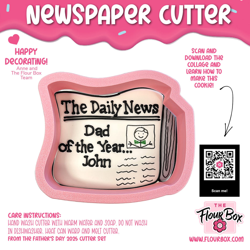 Newspaper Cookie Cutter