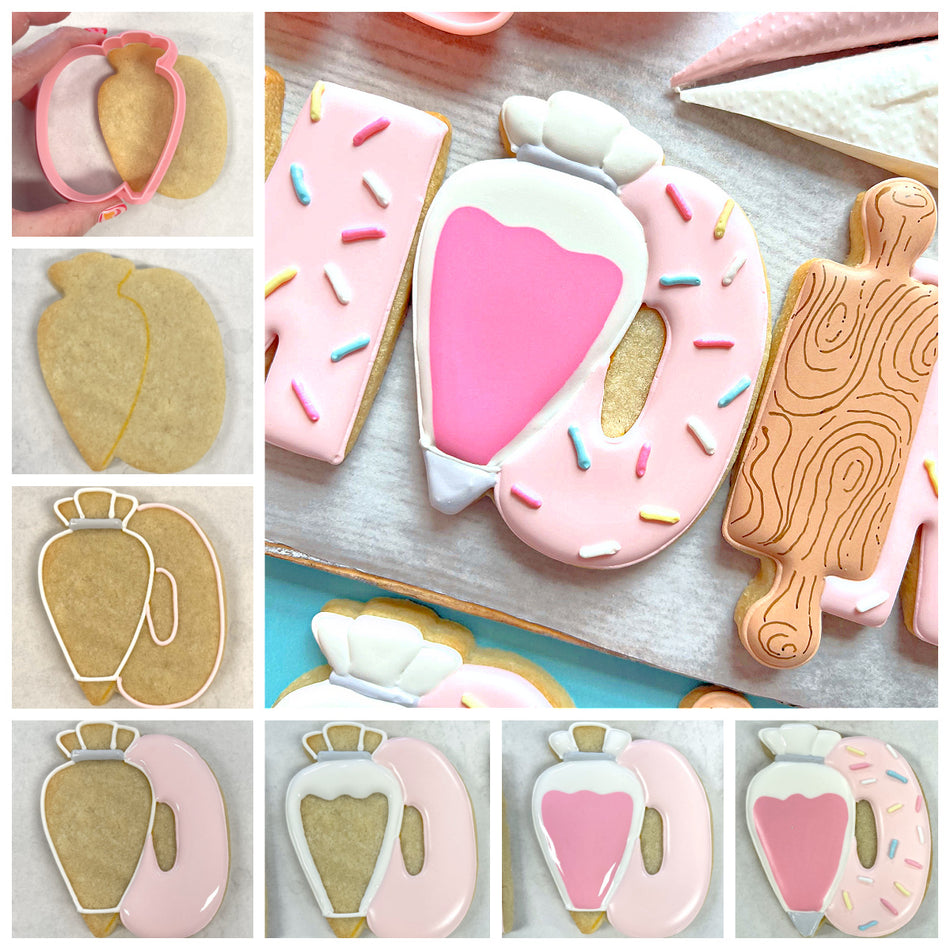 M-O-M Baking Cookie Cutter Set