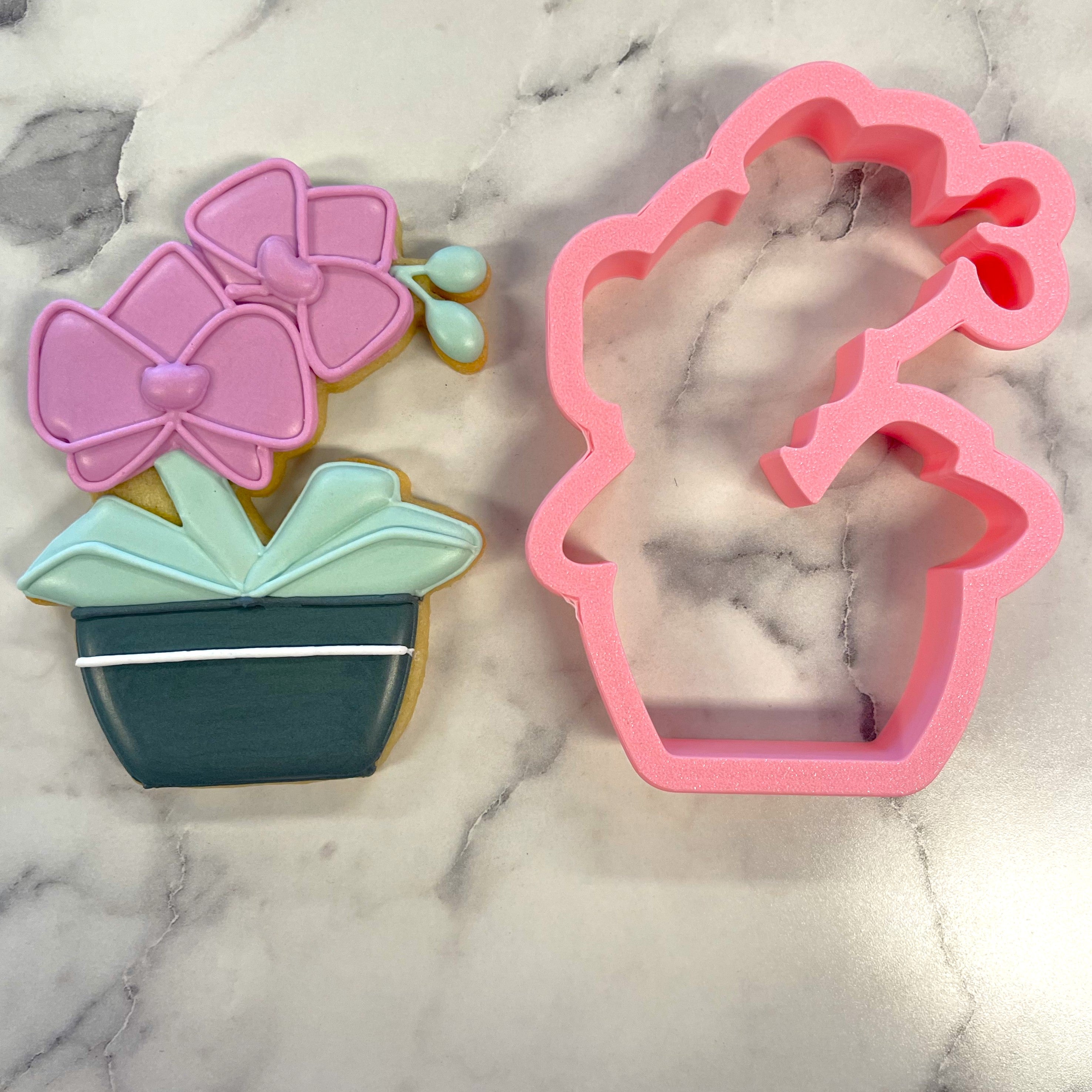 Orchid Cookie Cutter