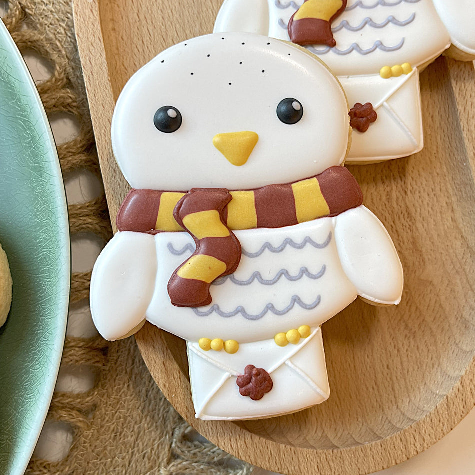 Owl with Letter Cookie Cutter