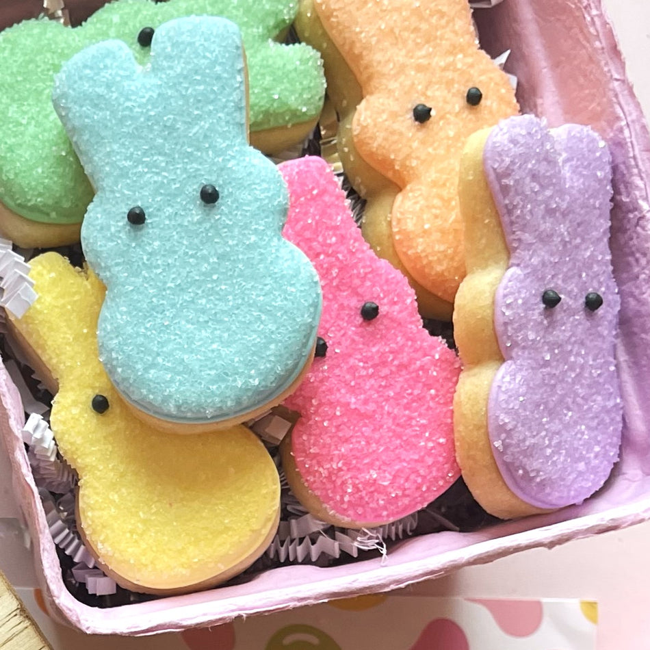 MINI Bunny Peep Flour Box Cookie Cutter