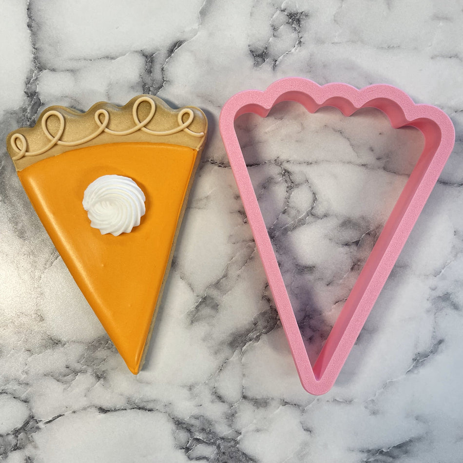 Pie Slice Flour Box Club Platter Cookie Cutter