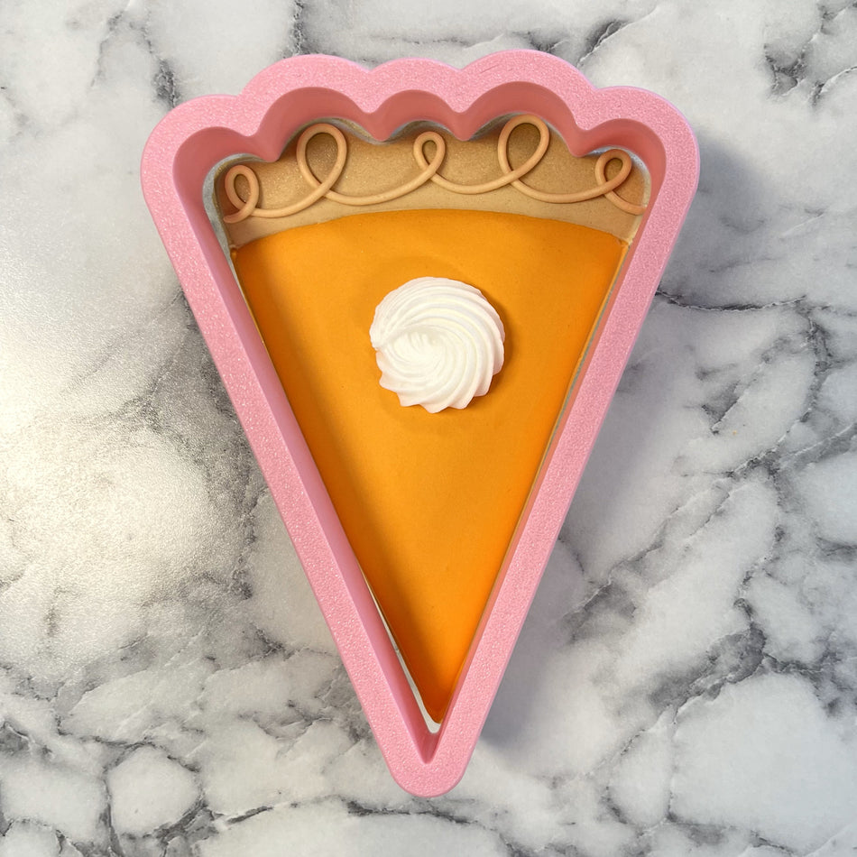 Pie Slice Flour Box Club Platter Cookie Cutter
