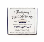 Thanksgiving Pie Company Cookie BOX - QTY 25