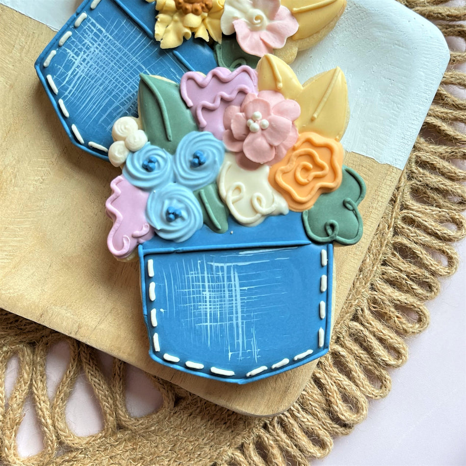 Fall Floral Cookie Cutter BUNDLE and Digital Decorating Guide