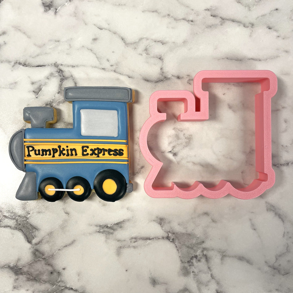 Pumpkin Train Engine Cookie Cutter