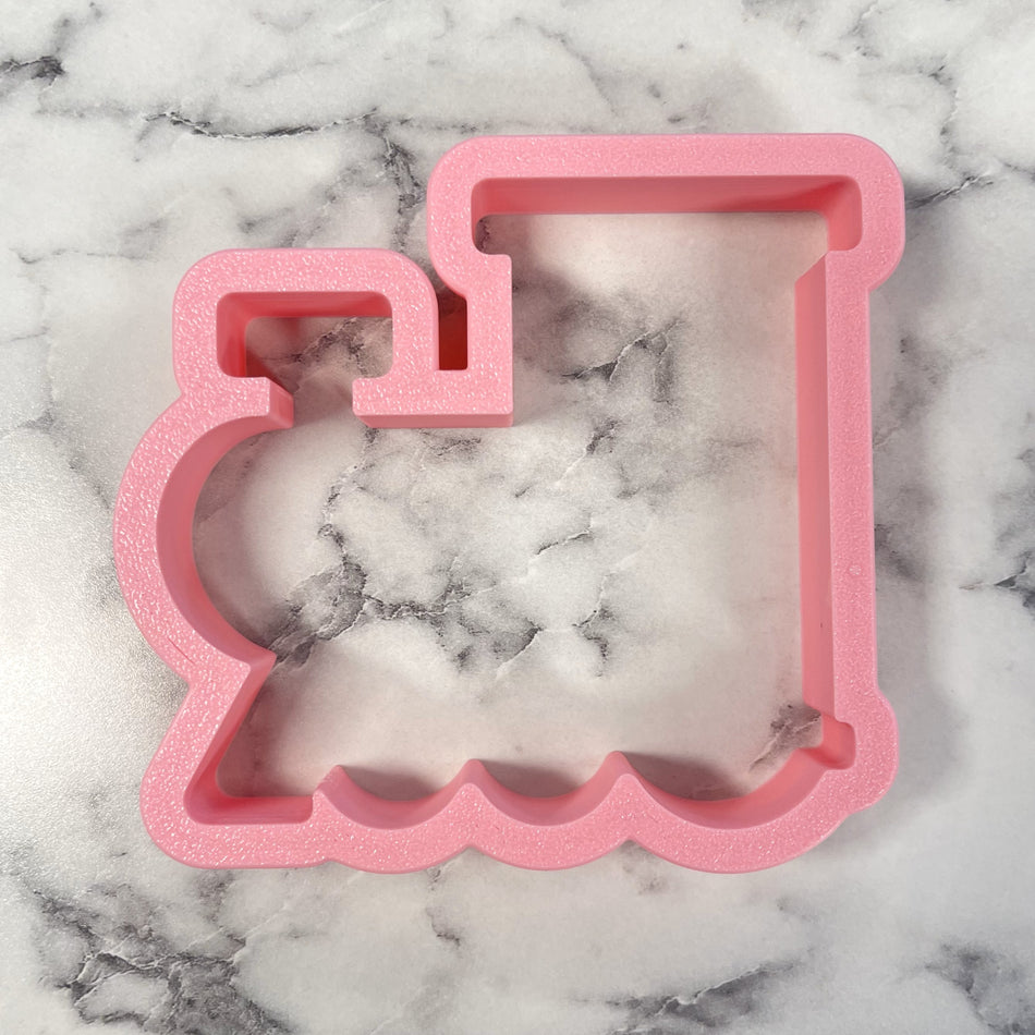 Pumpkin Train Engine Cookie Cutter