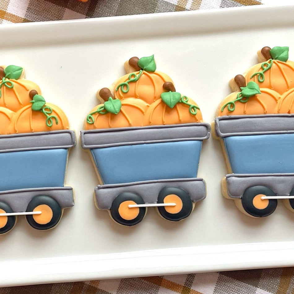 Pumpkin Train Car Cookie Cutter