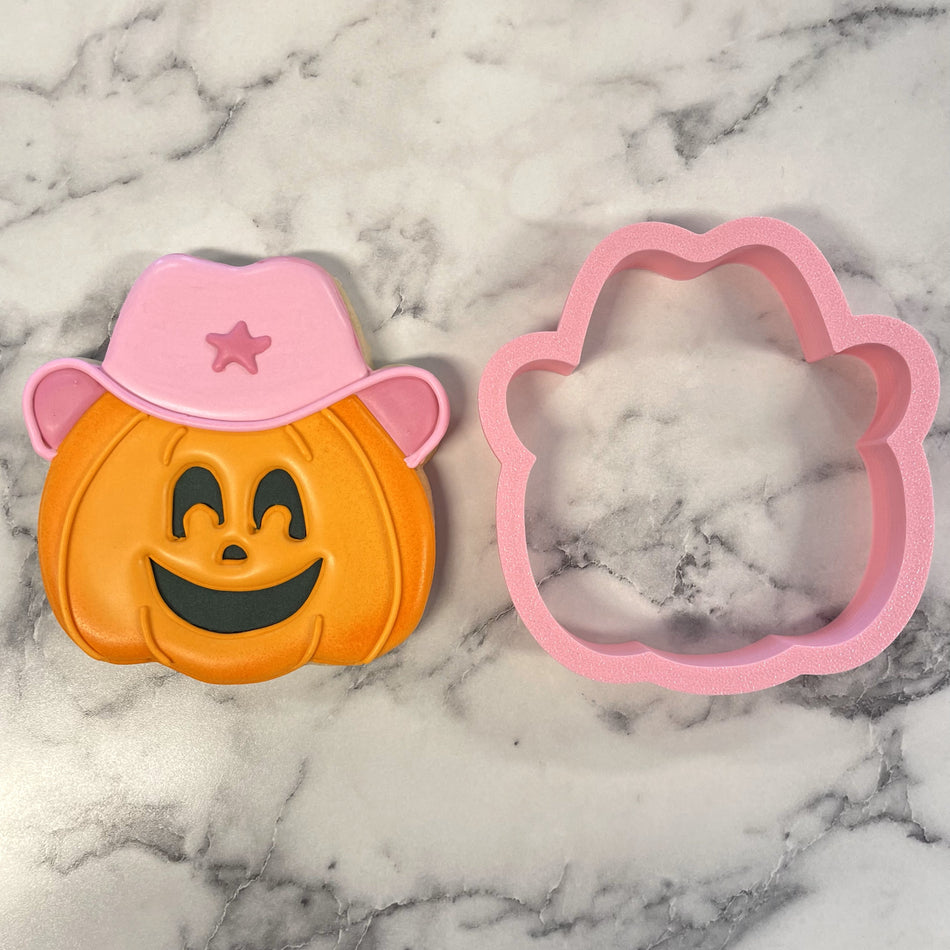 Western Pumpkin Cookie Cutter