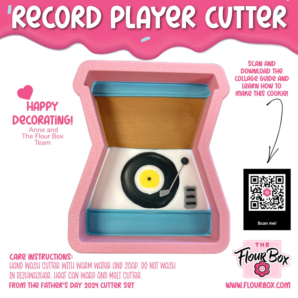 Record Player Cookie Cutter