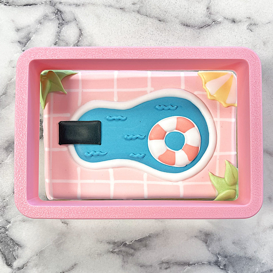 Rectangle Flour Box Club Cookie Cutter