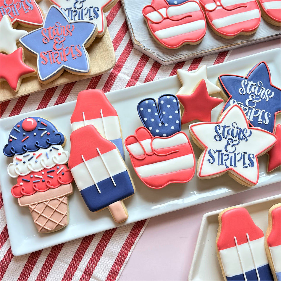Rocket Pop Flour Box Club Cookie Cutter