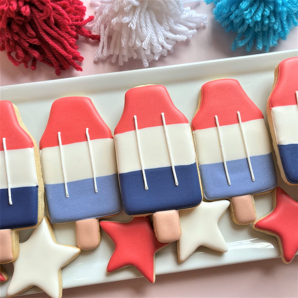 Rocket Pop Flour Box Club Cookie Cutter