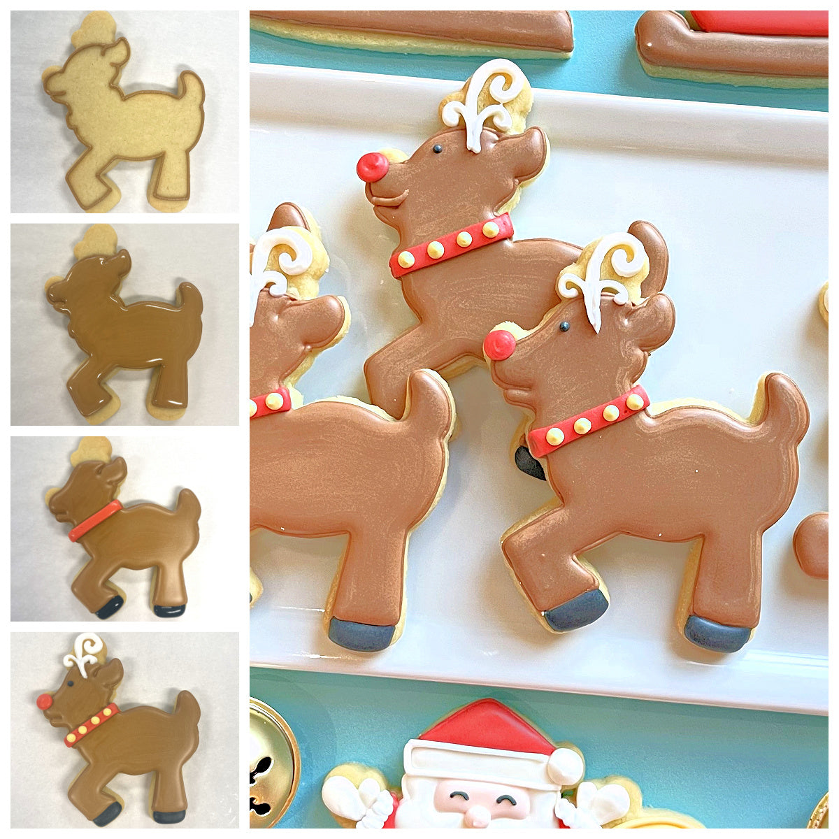 Flying Reindeer Cookie Cutter