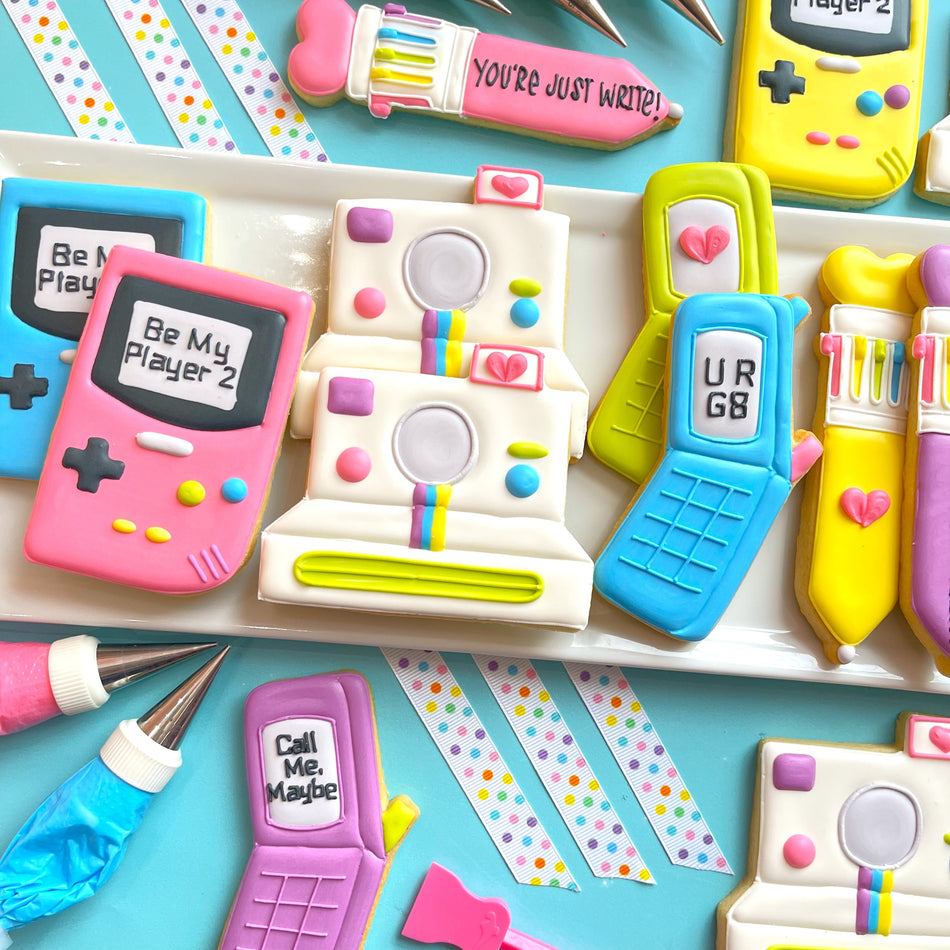 Retro Click Pen Cookie Cutter
