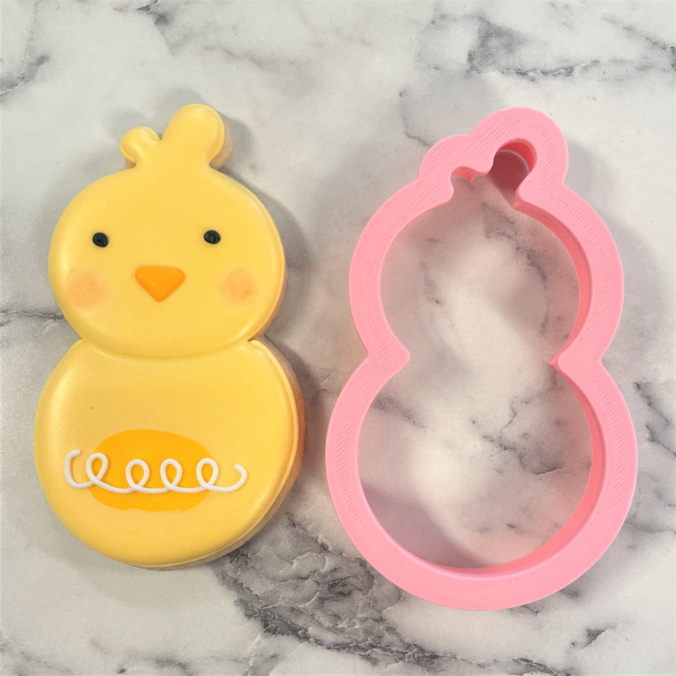 Chick Roly Poly Flour Box Club Cookie Cutter