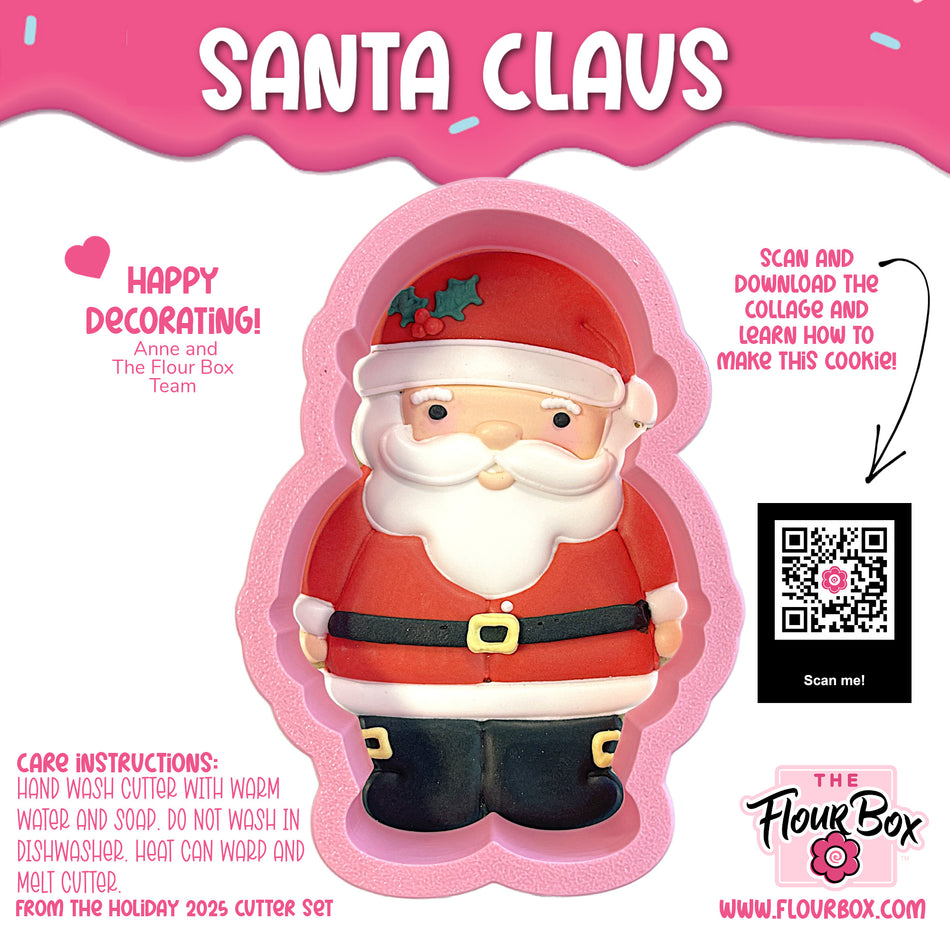 Santa Claus Cookie Cutter