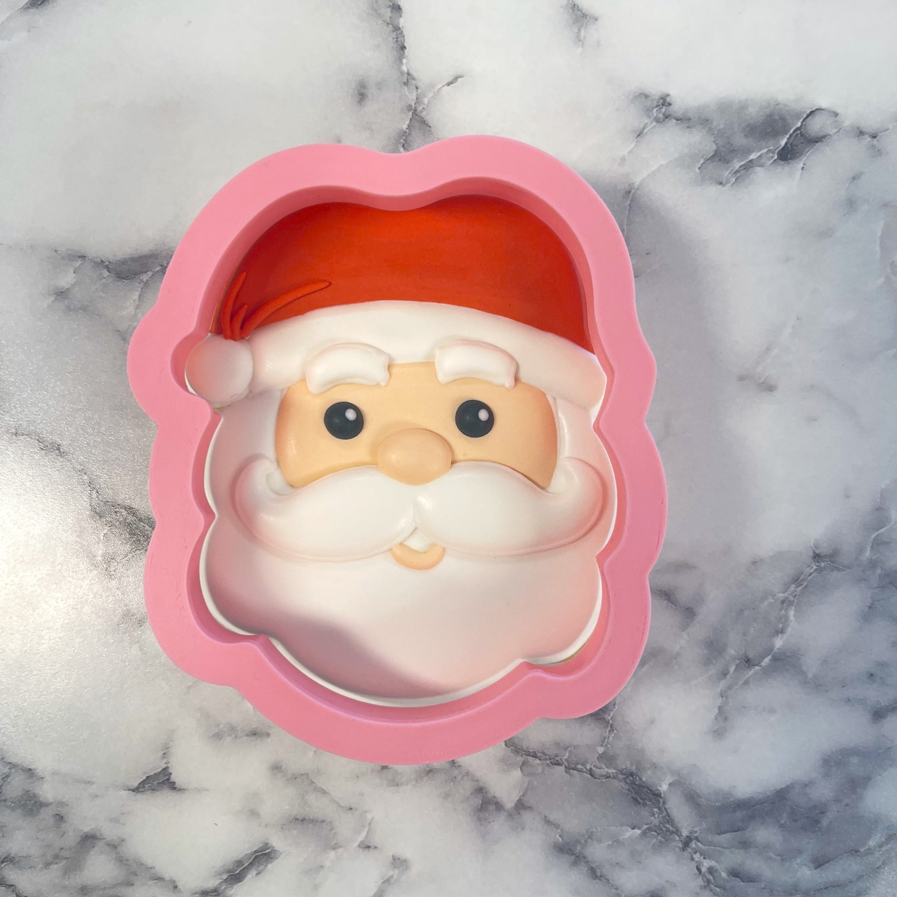 Cute Santa Face Cookie Cutter