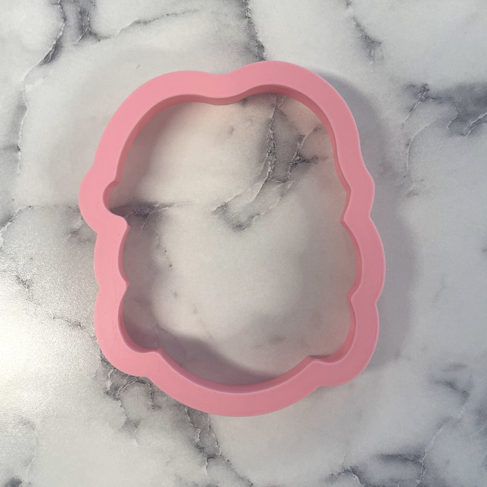 Cute Santa Face Cookie Cutter