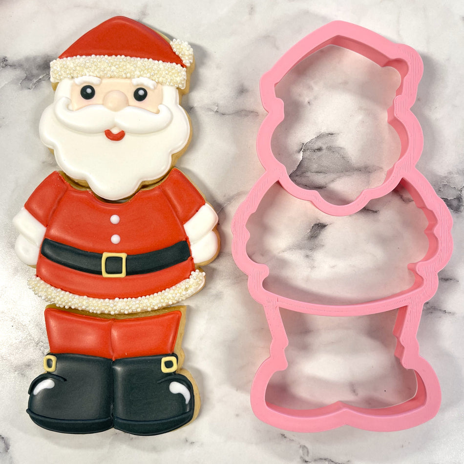 Santa 3-in-1 Multi-Cookie Cutter