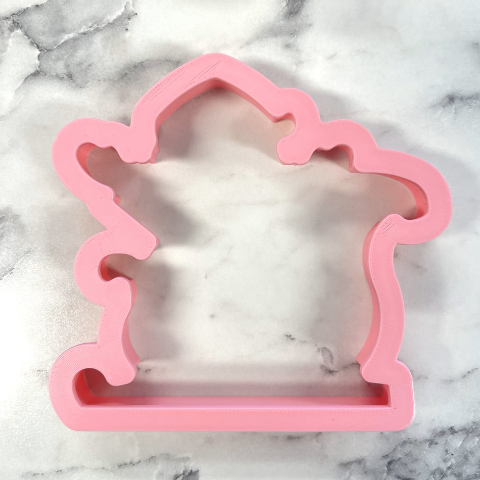 Santa in Sleigh Cookie Cutter