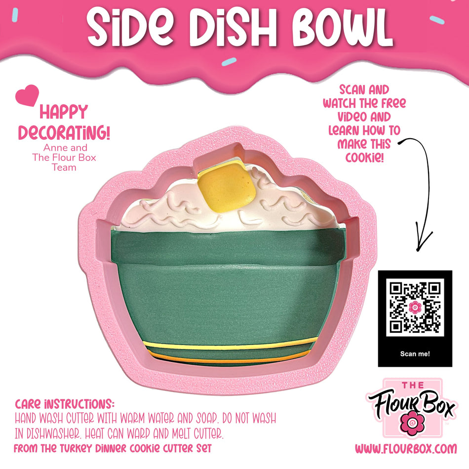 Side Dish Bowl Cookie Cutter