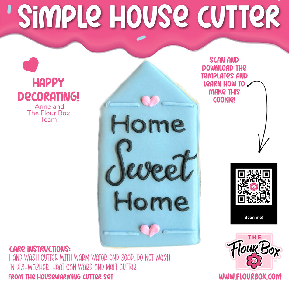 Simple House Cookie Cutter