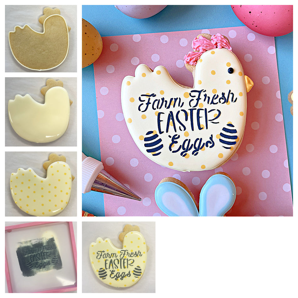 Spring Chicken Cookie Cutter