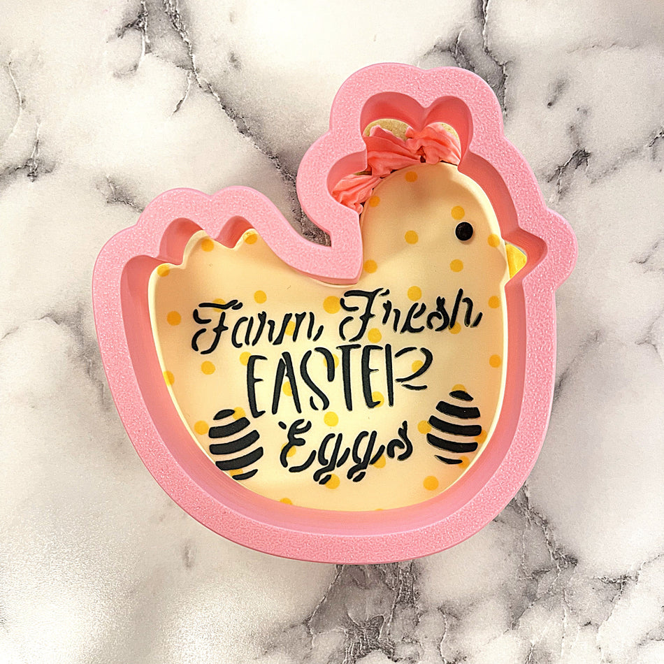 Spring Chicken Cookie Cutter