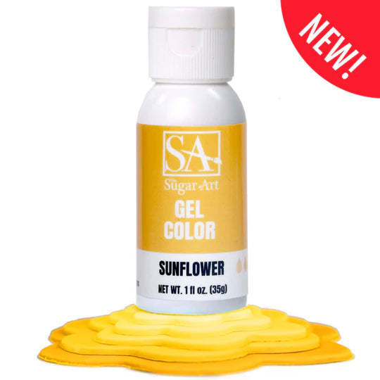 Sunflower The Sugar Art Gel Color