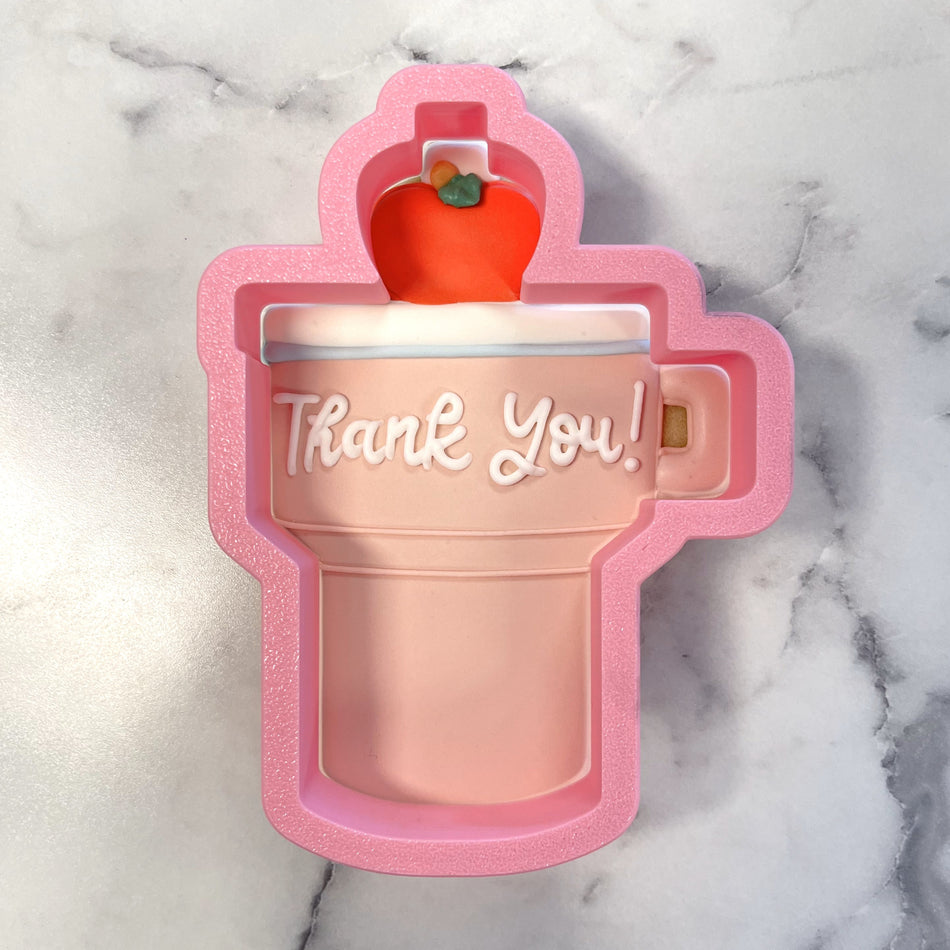 Teacher Tumbler Cookie Cutter