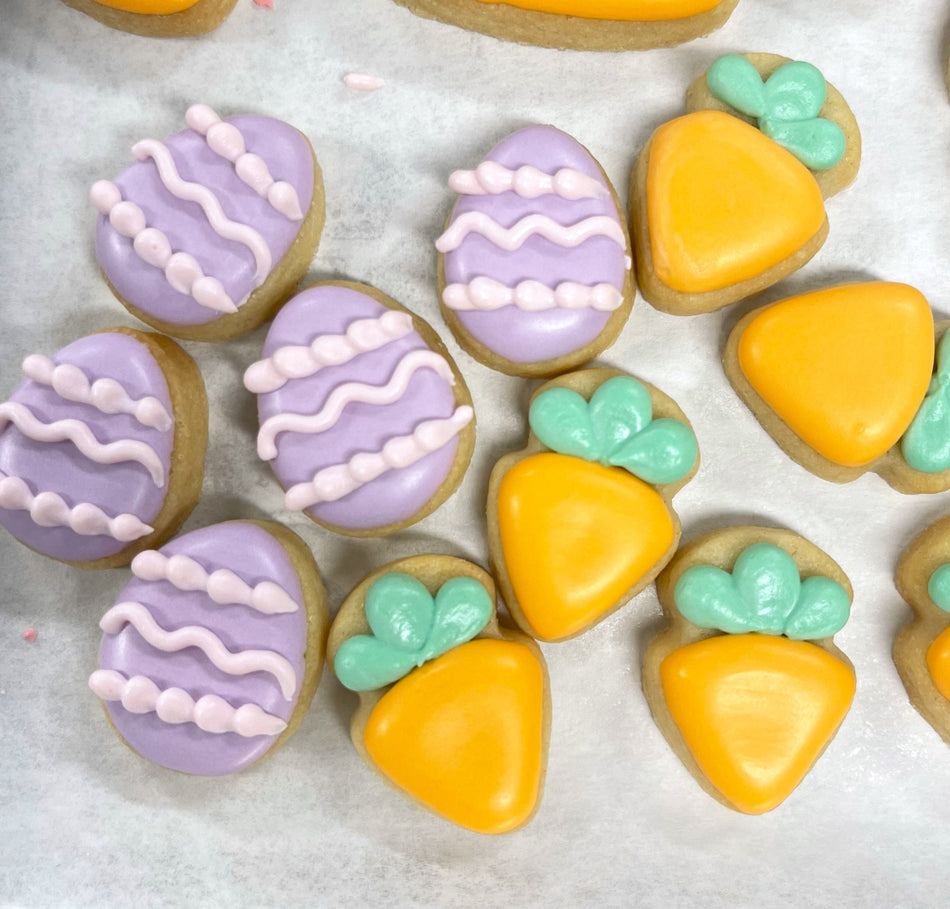 Tic Tac Toe Bunny Card Cookie Cutter with 2 Tiny Cutters & Stencils Set
