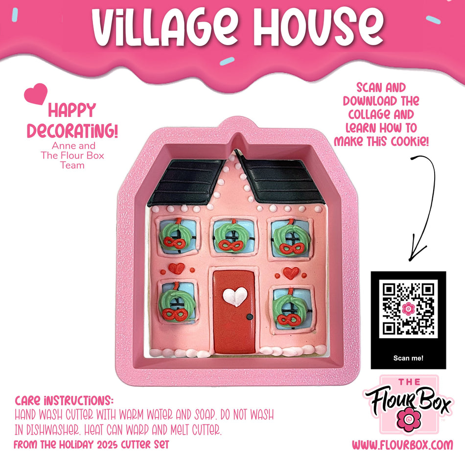 Village House Cookie Cutter